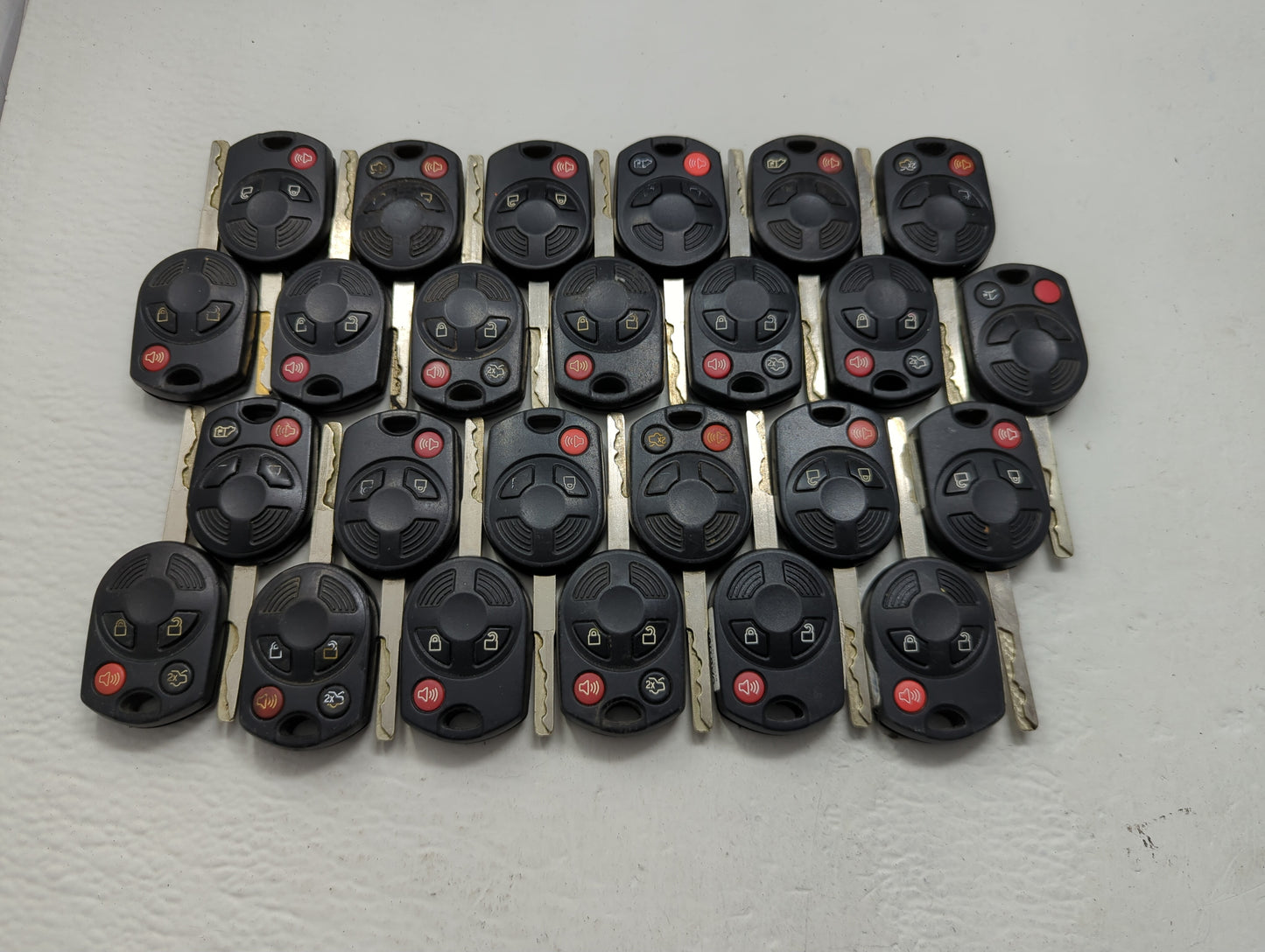 Lot of 25 Ford Keyless Entry Remote Fob OUCD6000022 - Oemusedautoparts1.com