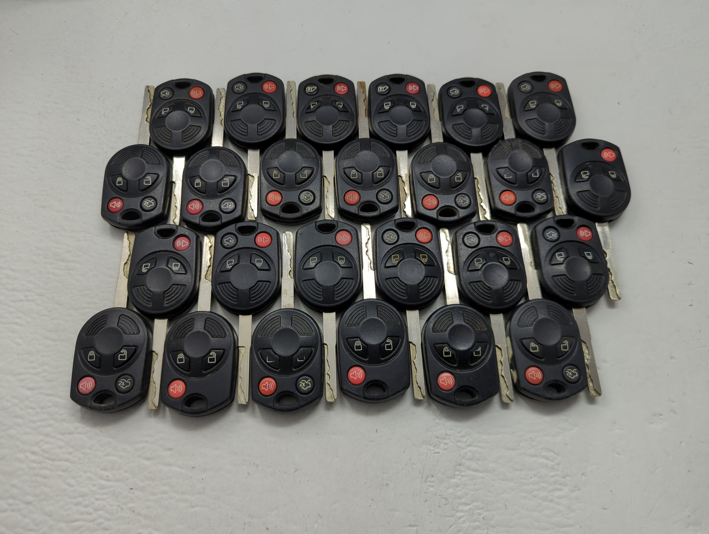 Lot of 25 Ford Keyless Entry Remote Fob OUCD6000022 MIXED PART NUMBERS - Oemusedautoparts1.com