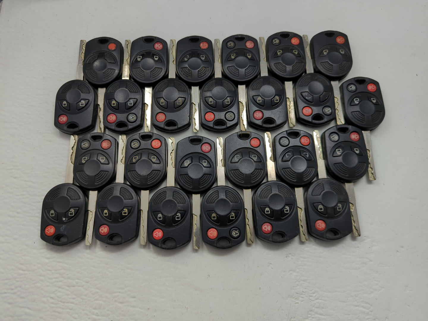 Lot of 25 Ford Keyless Entry Remote Fob OUCD6000022 MIXED PART NUMBERS - Oemusedautoparts1.com