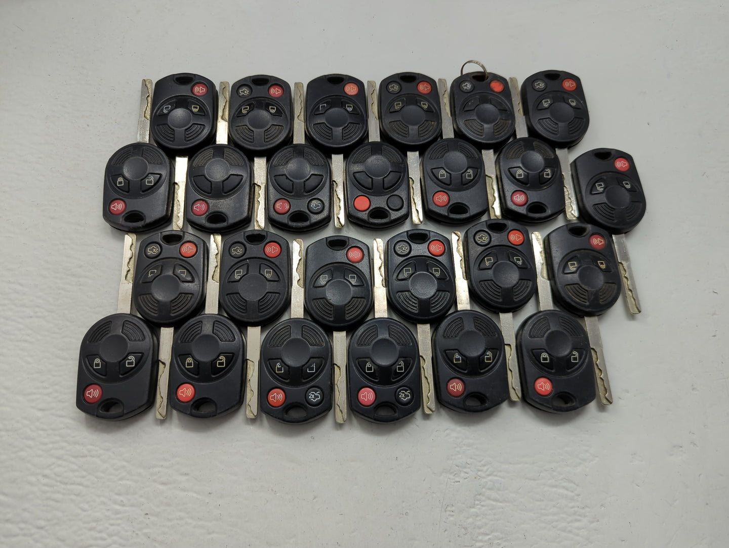 Lot of 25 Ford Keyless Entry Remote Fob OUCD6000022 - Oemusedautoparts1.com