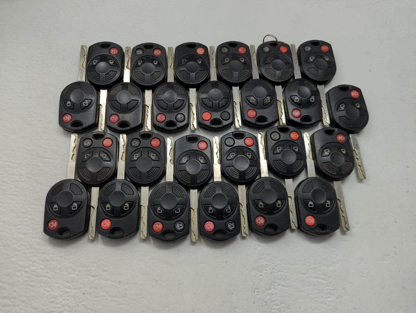 Lot of 25 Ford Keyless Entry Remote Fob OUCD6000022 - Oemusedautoparts1.com