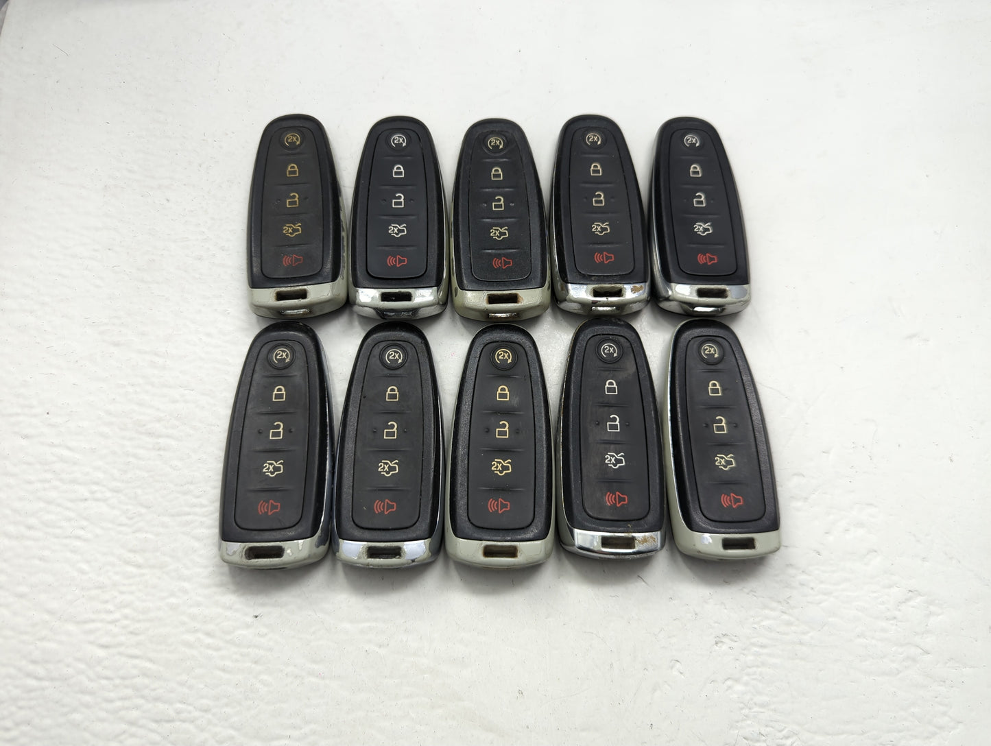 Lot of 10 Ford Keyless Entry Remote Fob M3N5WY8609 MIXED PART NUMBERS - Oemusedautoparts1.com