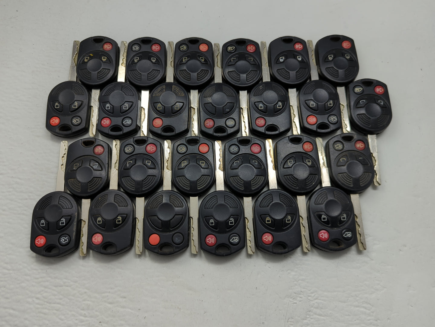 Lot of 25 Ford Keyless Entry Remote Fob OUCD6000022 - Oemusedautoparts1.com