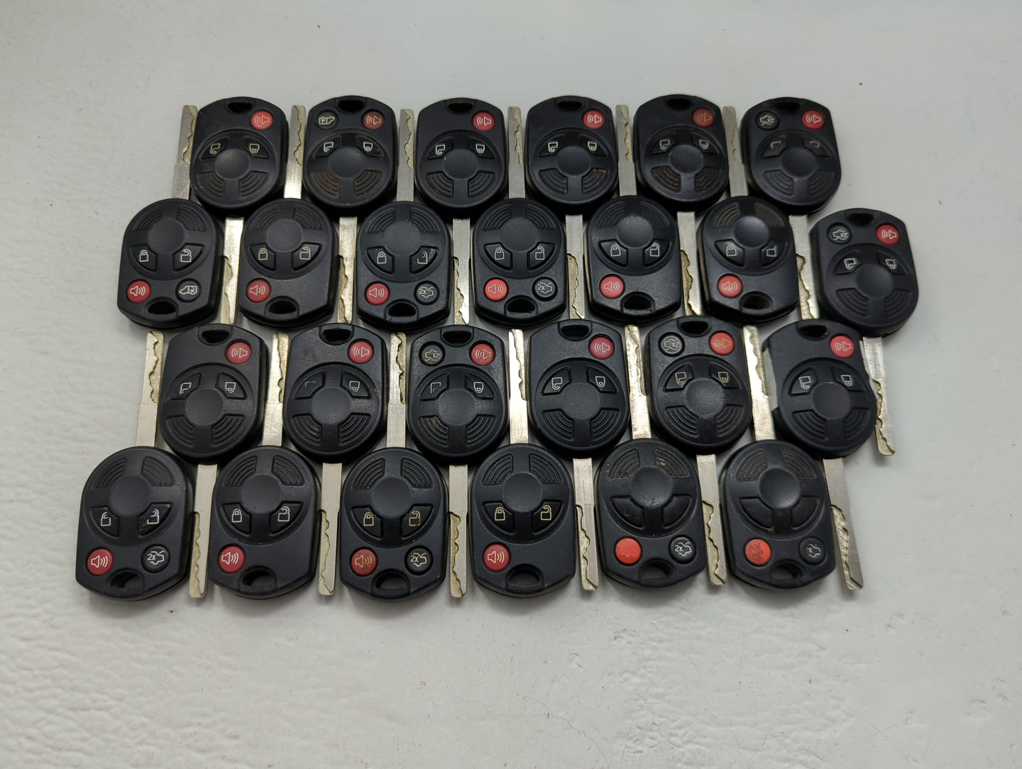 Lot of 25 Ford Keyless Entry Remote Fob OUCD6000022 MIXED PART NUMBERS - Oemusedautoparts1.com