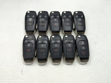 Lot of 10 Ford Keyless Entry Remote Fob N5F-A08TAA | N5F-A08TDA MIXED - Oemusedautoparts1.com