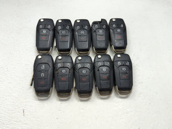 compare product Lot of 10 Ford Keyless Entry Remote Fob N5F-A08TAA | N5F-A08TDA MIXED