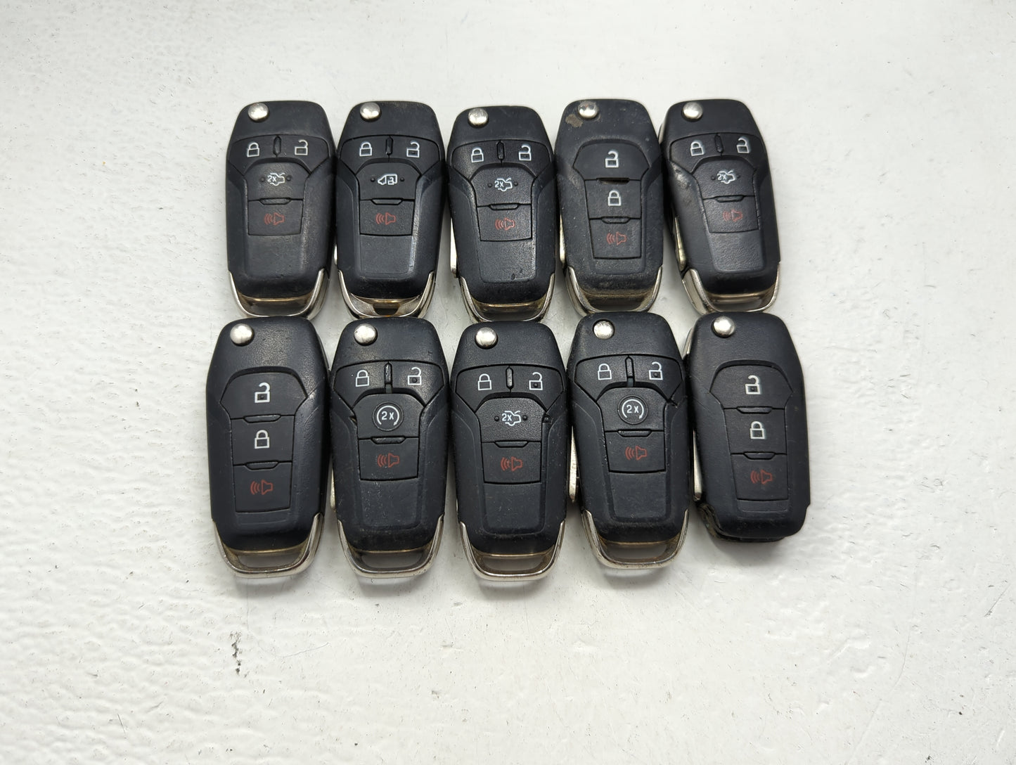 Lot of 10 Ford Keyless Entry Remote Fob N5F-A08TAA | N5F-A08TDA MIXED - Oemusedautoparts1.com