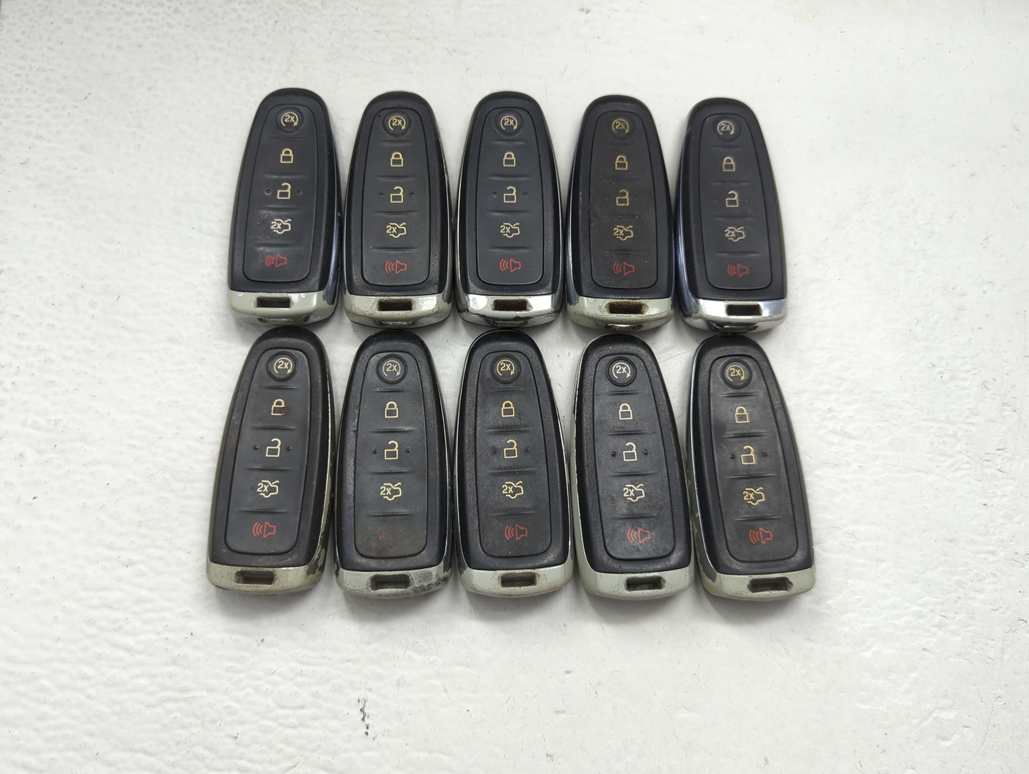 Lot of 10 Ford Keyless Entry Remote Fob M3N5WY8609 MIXED PART NUMBERS - Oemusedautoparts1.com