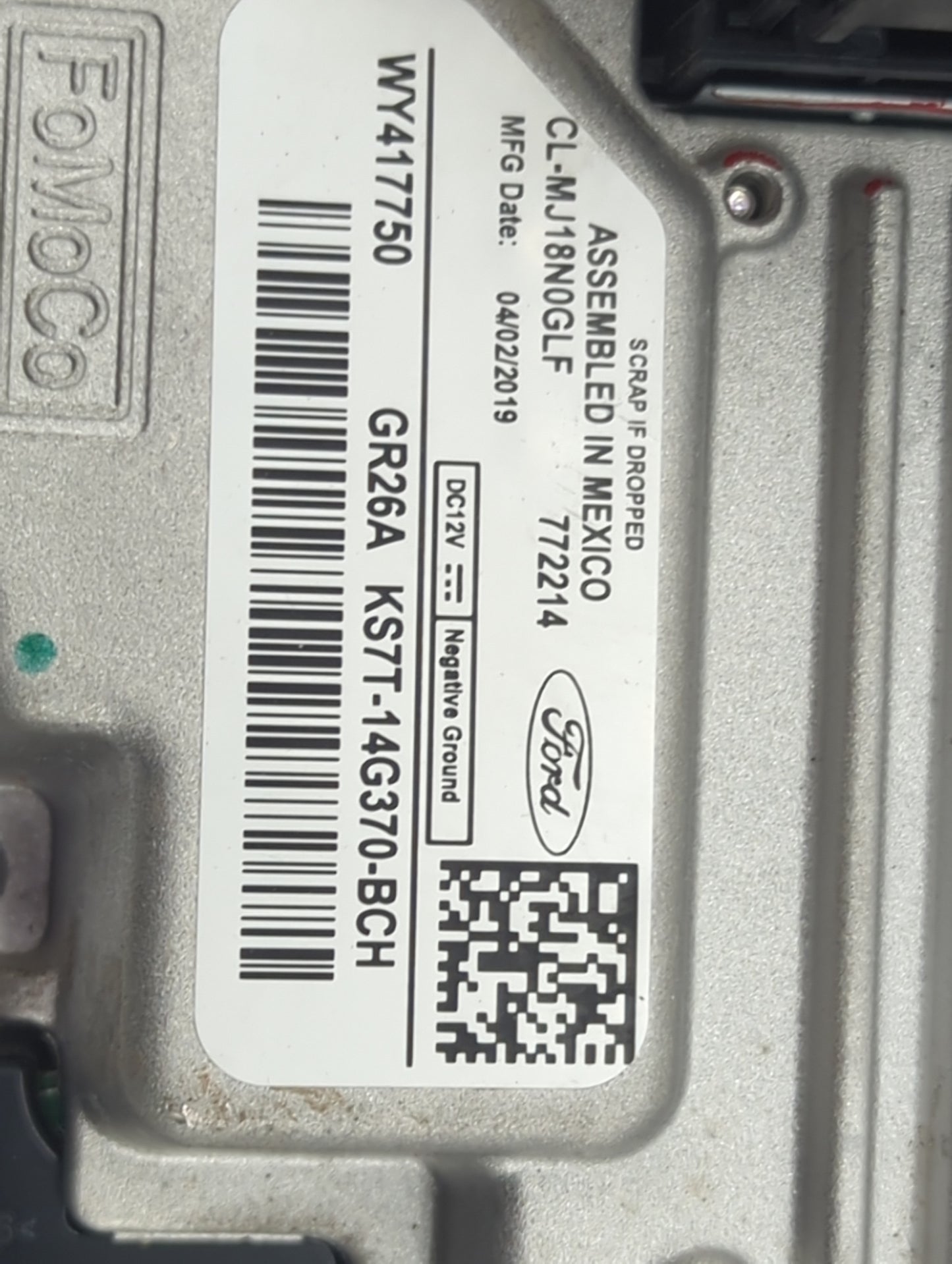 Ford Radio Speaker Amplifier Ks7t-14g370-bch|wy417750|ma-j071142xe - Oemusedautoparts1.com