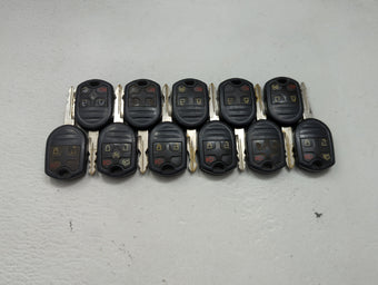 compare product Lot of 11 Ford Keyless Entry Remote Fob MIXED FCC IDS 1476302