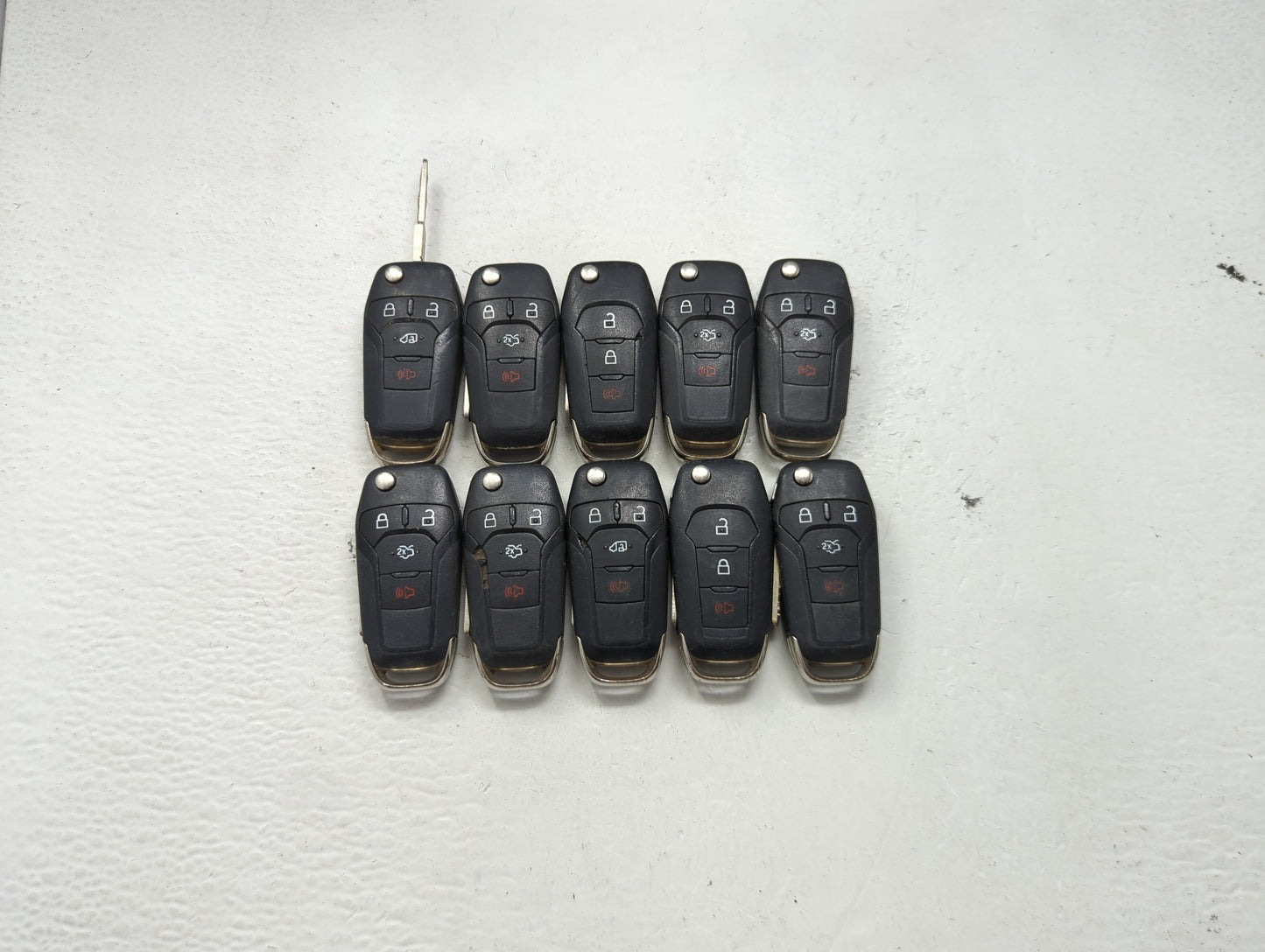 Lot of 10 Ford Keyless Entry Remote Fob MIXED FCC IDS MIXED PART NUMBERS 1476312 - Oemusedautoparts1.com