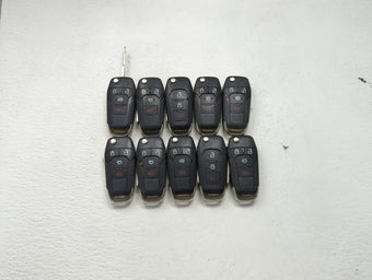 compare product Lot of 10 Ford Keyless Entry Remote Fob MIXED FCC IDS MIXED PART NUMBERS 1476312
