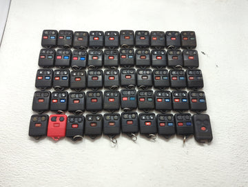 Lot of 50 Ford Keyless Entry Remote Fob MIXED FCC IDS MIXED PART NUMBERS 1476405 - Oemusedautoparts1.com