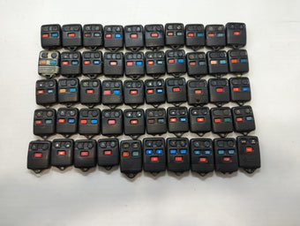 compare product Lot of 50 Ford Keyless Entry Remote Fob MIXED FCC IDS MIXED PART NUMBERS