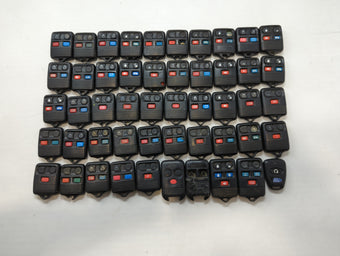 compare product Lot of 50 Ford Keyless Entry Remote Fob MIXED FCC IDS MIXED PART NUMBERS