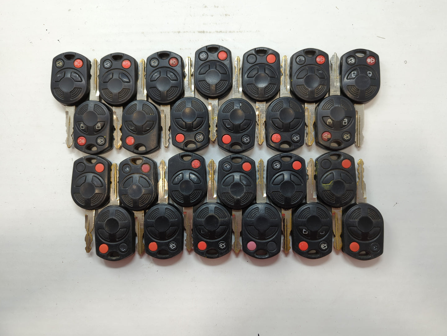 Lot of 25 Ford Keyless Entry Remote Fob OUCD6000022 MIXED PART NUMBERS - Oemusedautoparts1.com