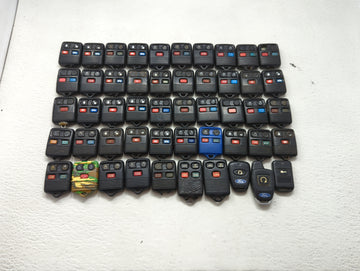 Lot of 50 Ford Keyless Entry Remote Fob MIXED FCC IDS MIXED PART NUMBERS 685680 - Oemusedautoparts1.com