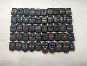 compare product Lot of 50 Ford Keyless Entry Remote Fob MIXED FCC IDS MIXED PART NUMBERS