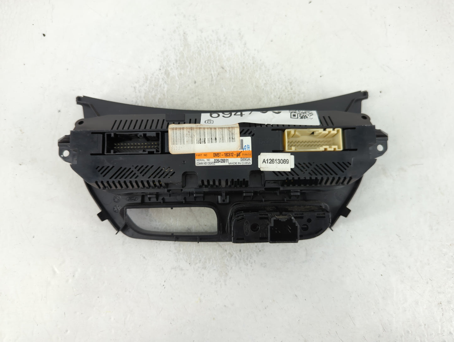 2013-2016 Ford C-Max Climate Control Module Temperature AC/Heater Replacement P/N:DM5T-18C612-AG Fits Fits 2013 2014 2015 20