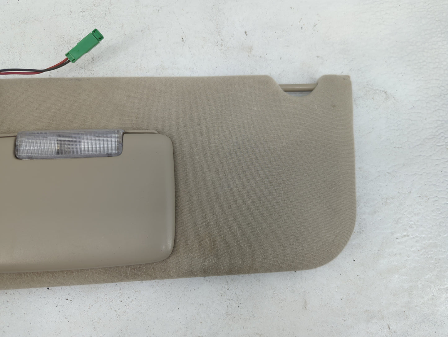 2007-2010 Ford Edge Sun Visor Shade Replacement Passenger Right Mirror Fits Fits 2007 2008 2009 2010 OEM Used Auto Parts - O