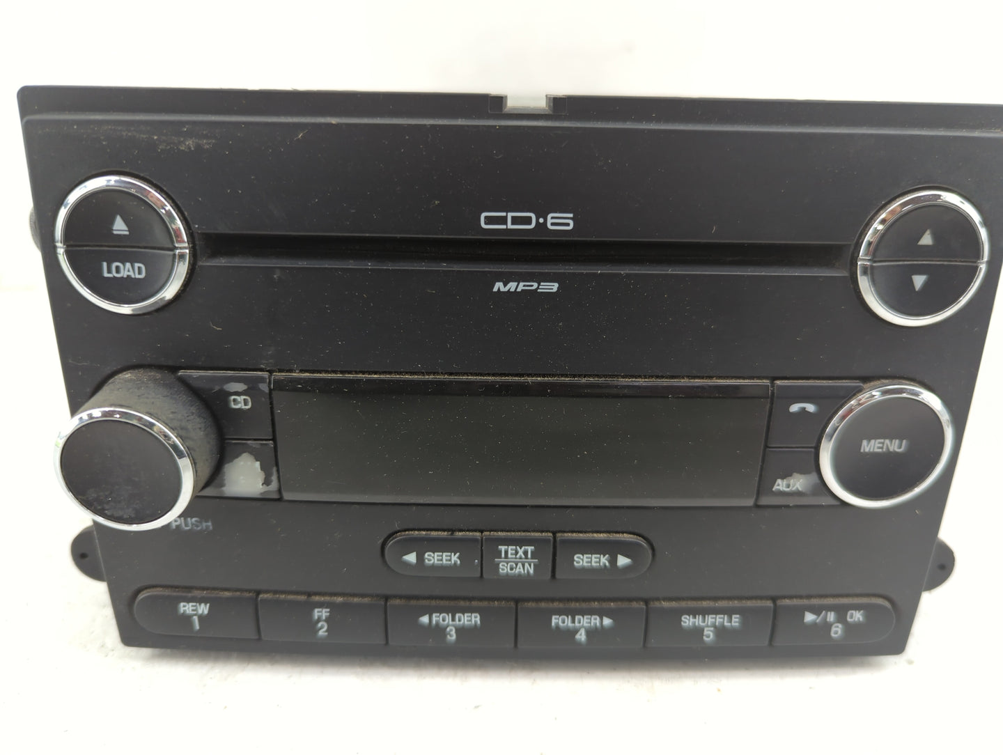 2009 Ford Edge Radio AM FM Cd Player Receiver Replacement Fits OEM Used Auto Parts - Oemusedautoparts1.com