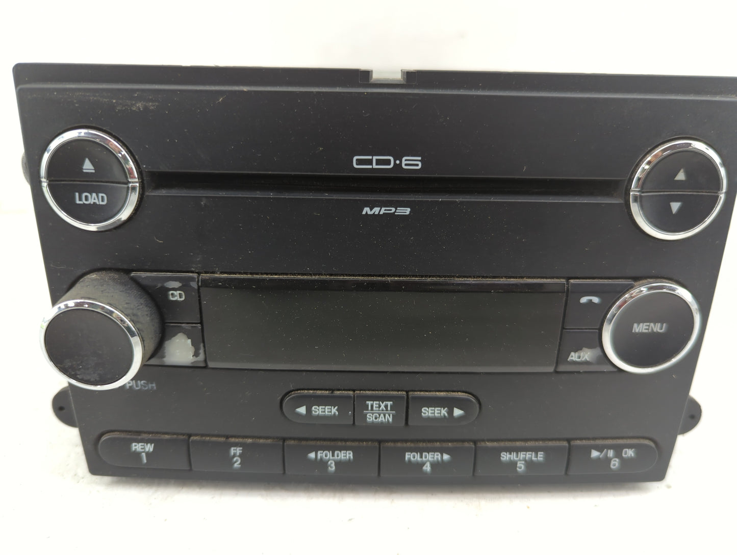 2009 Ford Edge Radio AM FM Cd Player Receiver Replacement Fits OEM Used Auto Parts - Oemusedautoparts1.com