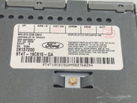 2009 Ford Edge Radio AM FM Cd Player Receiver Replacement Fits OEM Used Auto Parts - Oemusedautoparts1.com