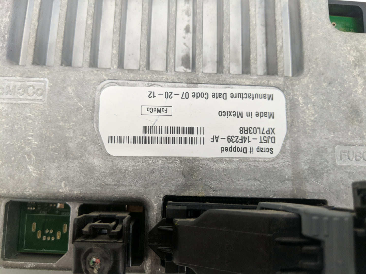 2012-2014 Ford Edge Information Display Screen 1139528 - Oemusedautoparts1.com