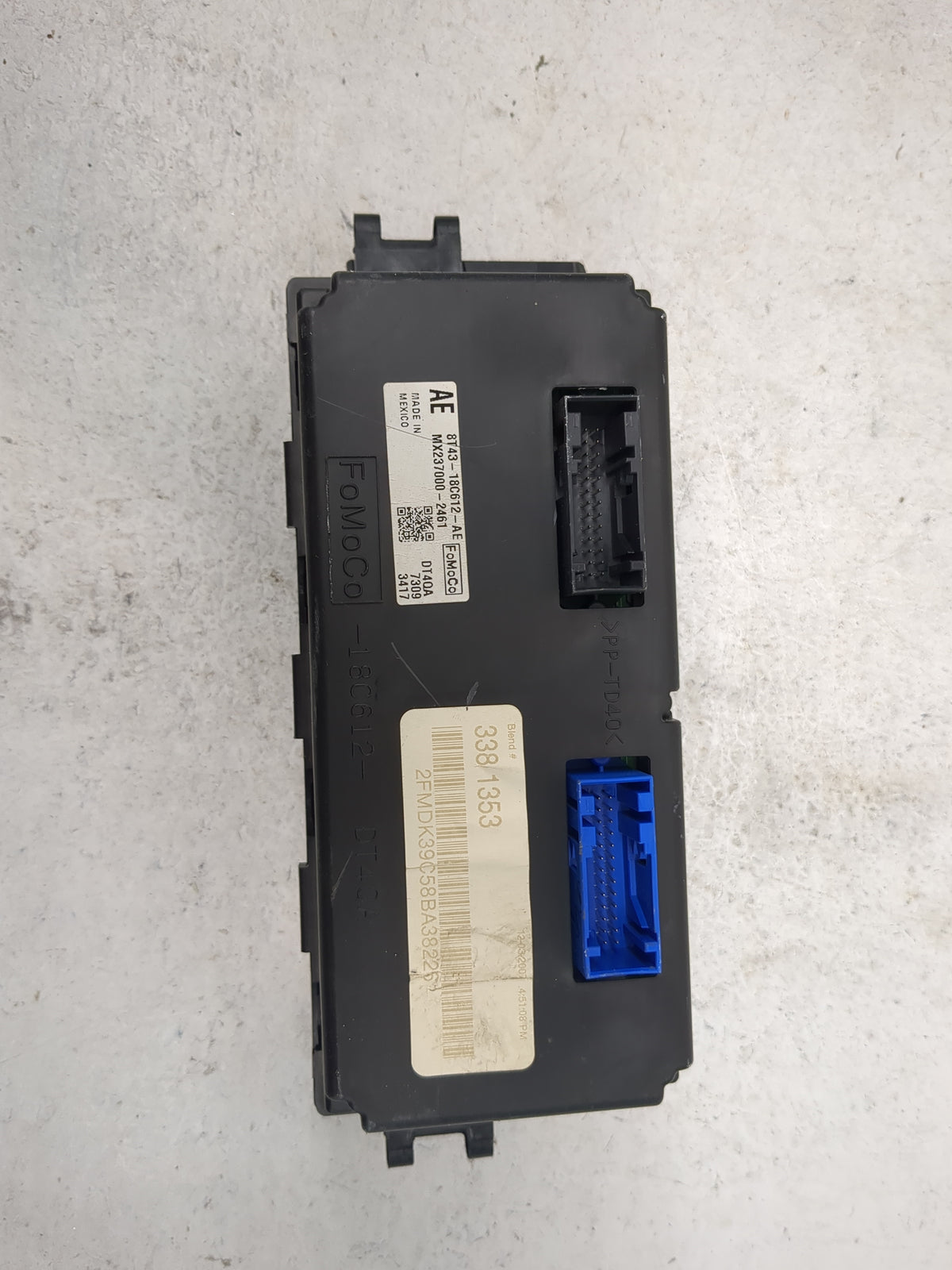 2007-2010 Ford Edge Climate Control Module Temperature AC/Heater Replacement Fits Fits 2007 2008 2009 2010 OEM Used Auto Par