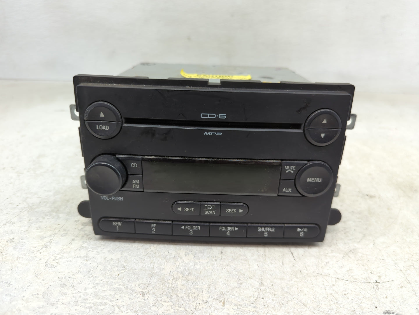 2007 Ford Edge Radio AM FM Cd Player Receiver Replacement Fits OEM Used Auto Parts - Oemusedautoparts1.com