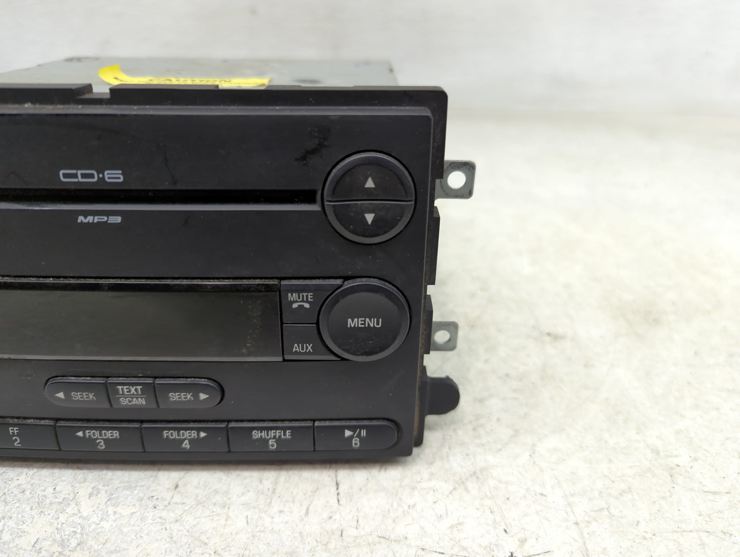 2007 Ford Edge Radio AM FM Cd Player Receiver Replacement Fits OEM Used Auto Parts - Oemusedautoparts1.com