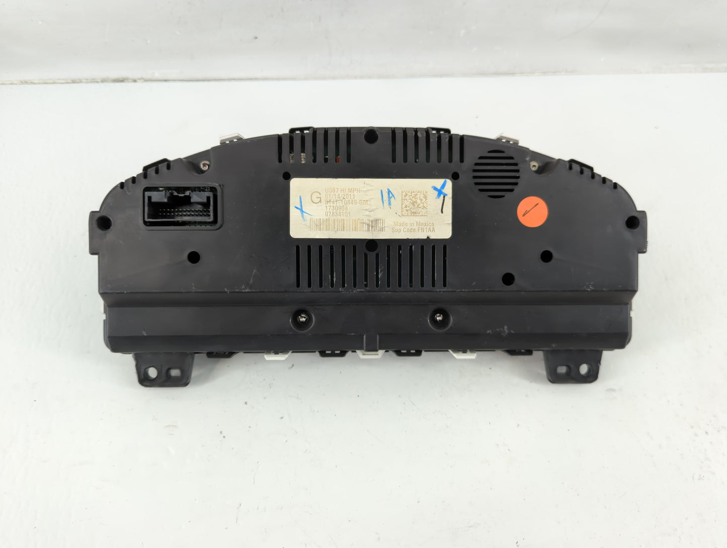 0 Ford Edge Instrument Cluster Speedometer Gauges Fits OEM Used Auto Parts - Oemusedautoparts1.com