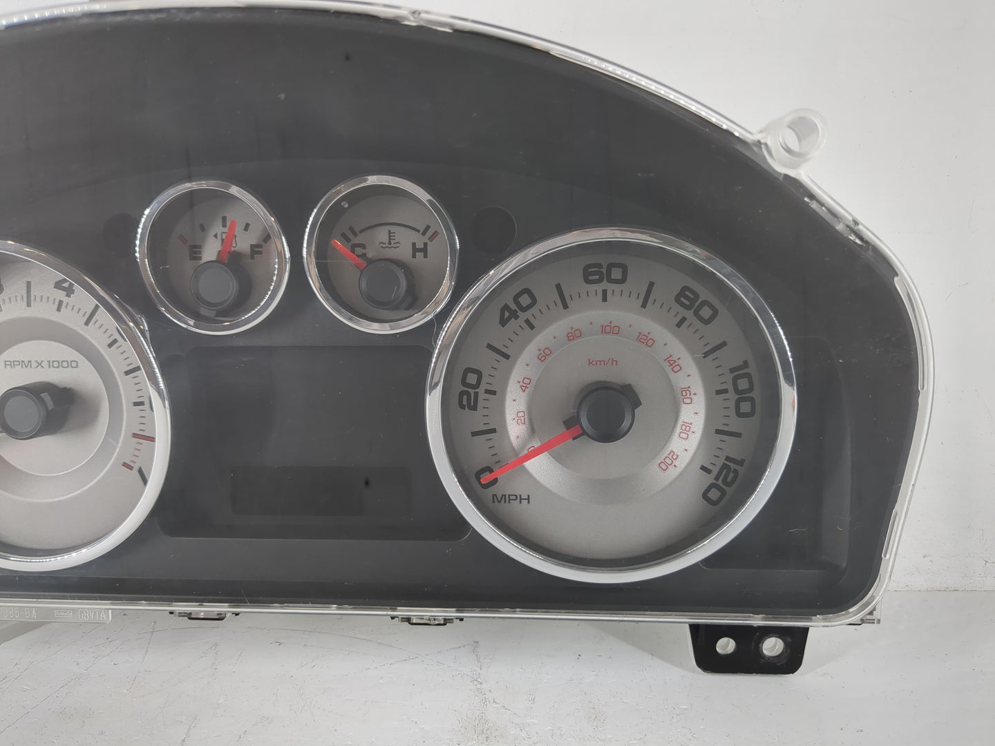 2007-2008 Ford Edge Instrument Cluster Speedometer Gauges Fits Fits 2007 2008 OEM Used Auto Parts - Oemusedautoparts1.com