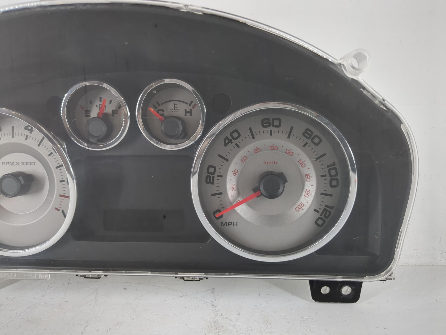 2007-2008 Ford Edge Instrument Cluster Speedometer Gauges Fits Fits 2007 2008 OEM Used Auto Parts - Oemusedautoparts1.com