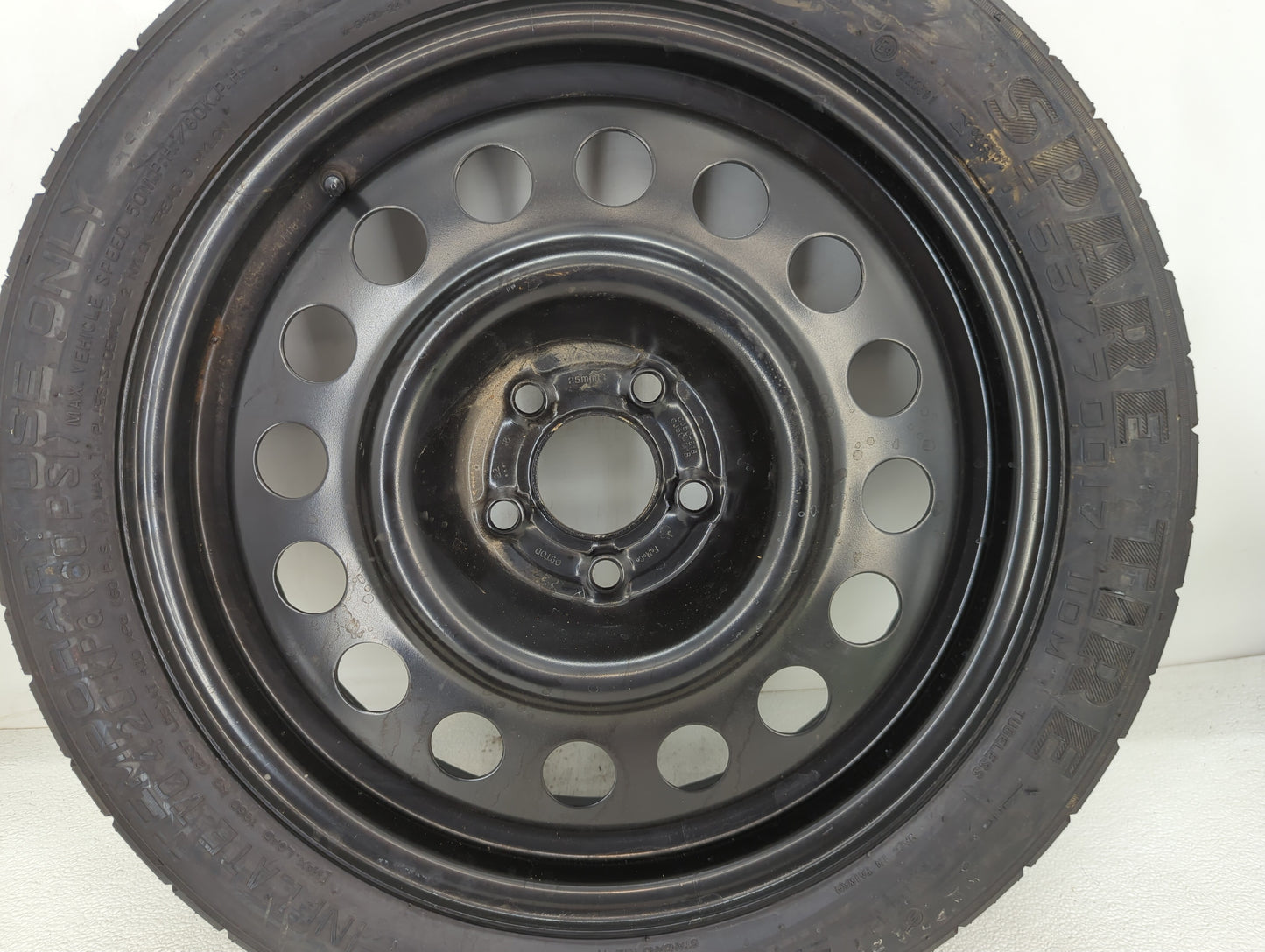 2013-2019 Ford Escape Spare Donut Tire Wheel Rim Oem - Oemusedautoparts1.com
