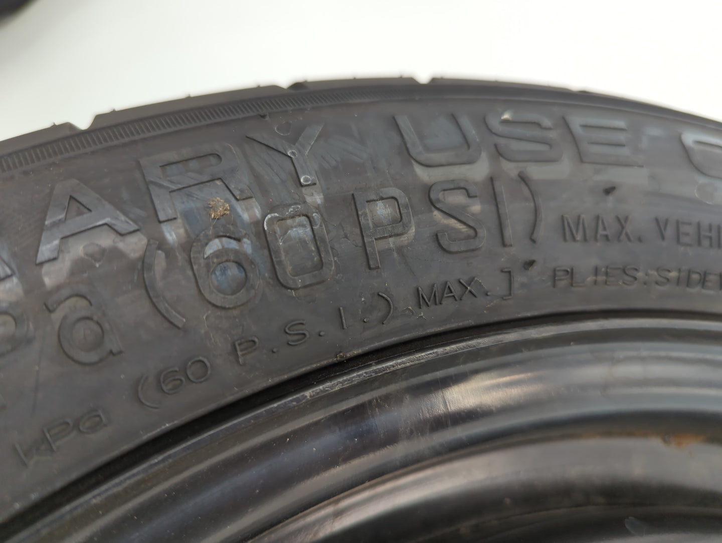 2013-2019 Ford Escape Spare Donut Tire Wheel Rim Oem - Oemusedautoparts1.com