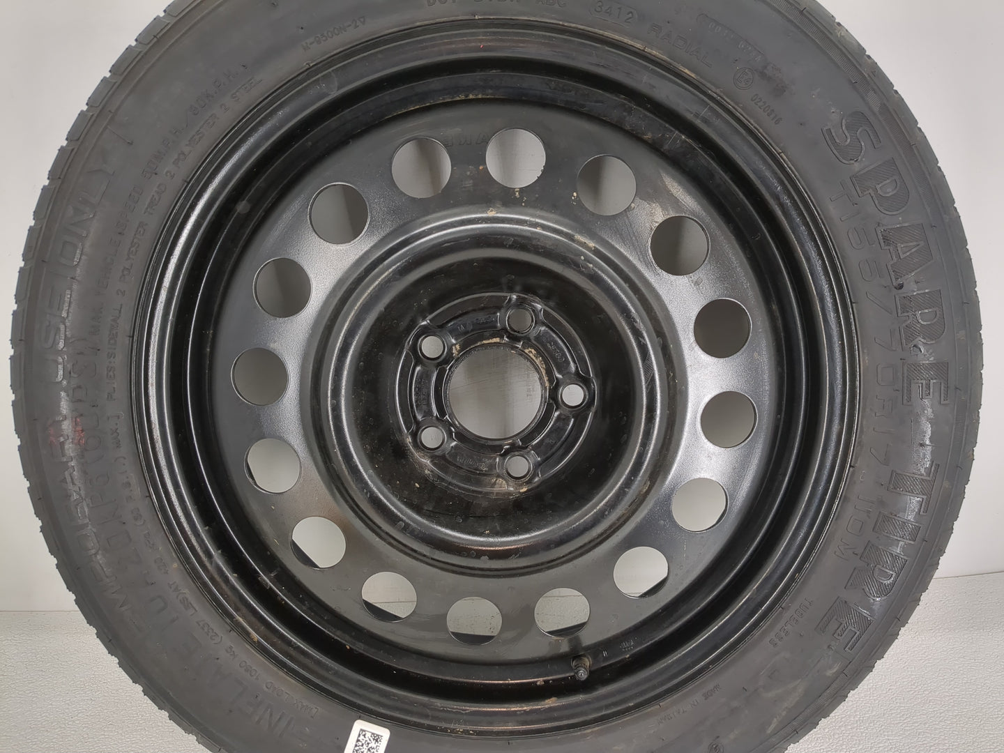 2013-2016 Ford Escape Spare Donut Tire Wheel Rim Oem - Oemusedautoparts1.com
