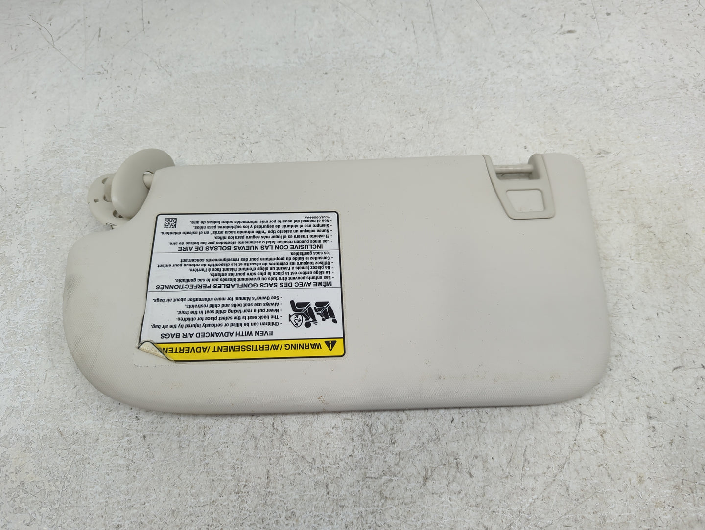 2013-2019 Ford Escape Sun Visor Shade Replacement Passenger Right Mirror Fits Fits 2013 2014 2015 2016 2017 2018 2019 OEM Us