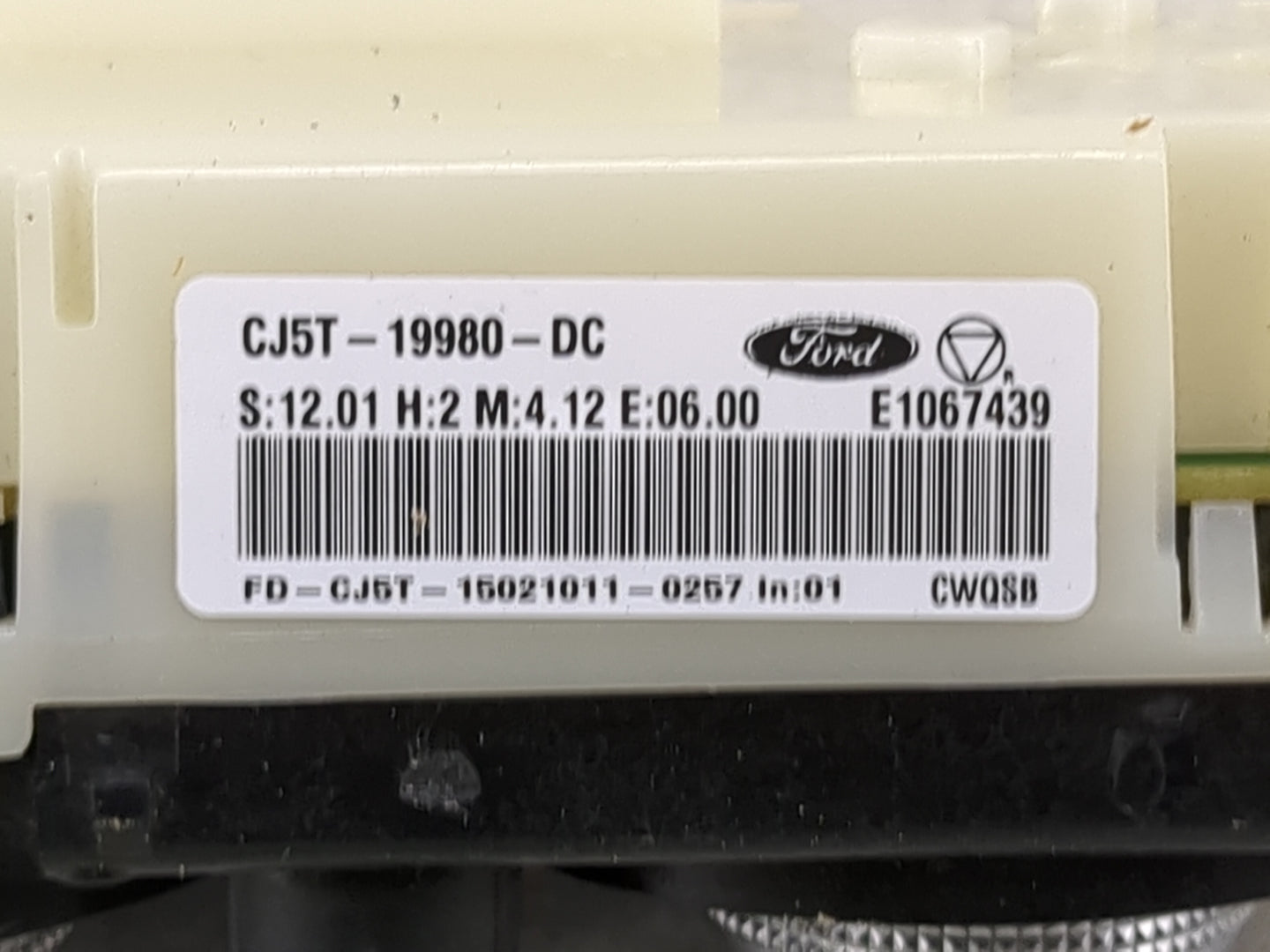 2013-2016 Ford Escape Climate Control Module Temperature AC/Heater Replacement Fits Fits 2013 2014 2015 2016 OEM Used Auto P