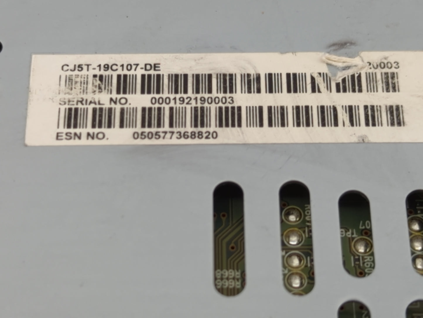 2013-2016 Ford Escape Radio AM FM Cd Player Receiver Replacement Fits Fits 2013 2014 2015 2016 OEM Used Auto Parts - Oemused