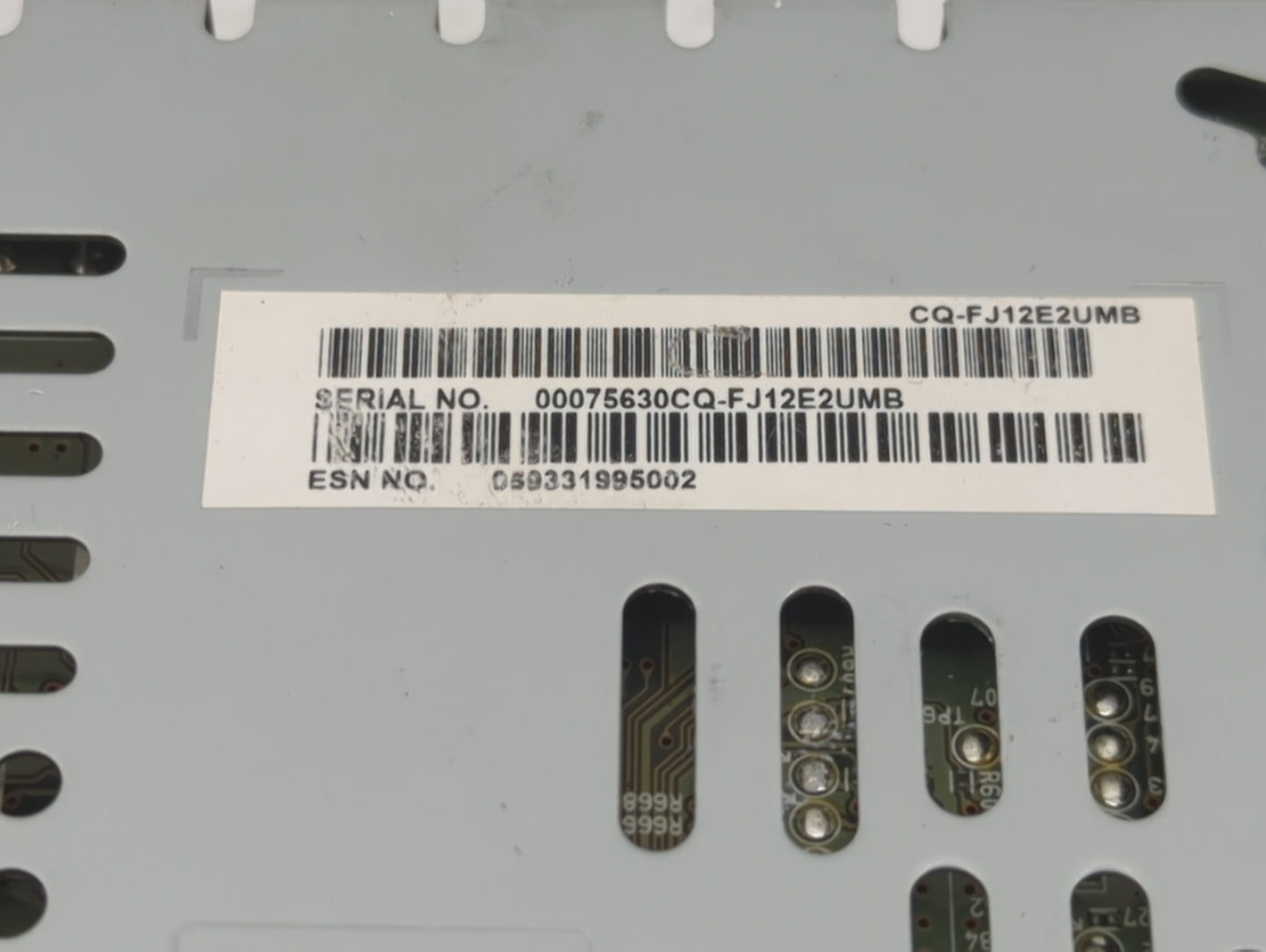 2013-2016 Ford Escape Radio AM FM Cd Player Receiver Replacement Fits Fits 2013 2014 2015 2016 OEM Used Auto Parts - Oemused