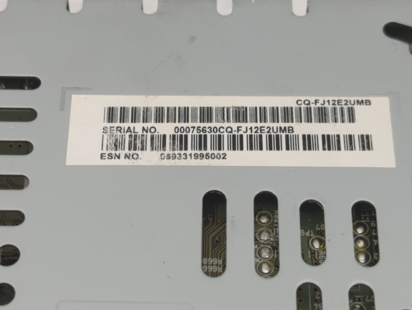 2013-2016 Ford Escape Radio AM FM Cd Player Receiver Replacement Fits Fits 2013 2014 2015 2016 OEM Used Auto Parts - Oemused