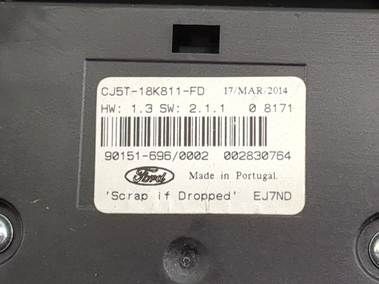 2013-2016 Ford Escape Radio Control Panel 1249630 - Oemusedautoparts1.com