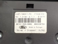 2013-2016 Ford Escape Radio Control Panel 1249630 - Oemusedautoparts1.com