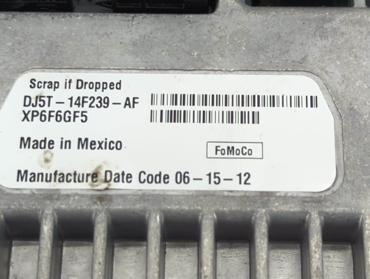 2013-2013 Ford Escape Information Display Screen 1267612 - Oemusedautoparts1.com