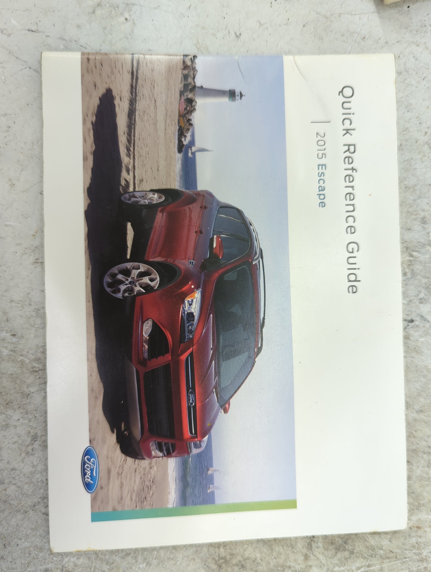 0 Ford Escape Owners Manual Book Guide OEM Used Auto Parts - Oemusedautoparts1.com