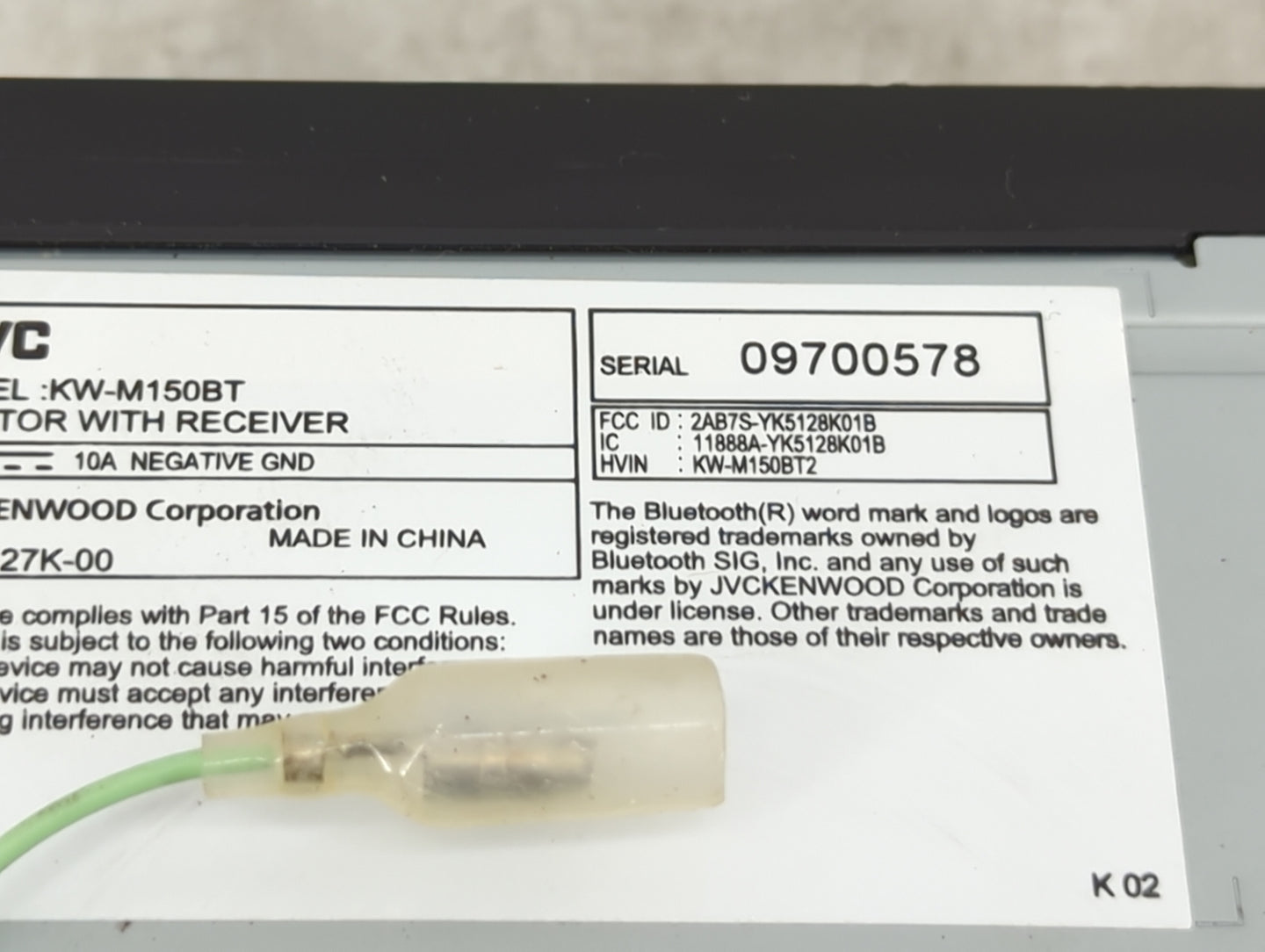 2009 Ford Escape Radio AM FM Cd Player Receiver Replacement Fits OEM Used Auto Parts - Oemusedautoparts1.com