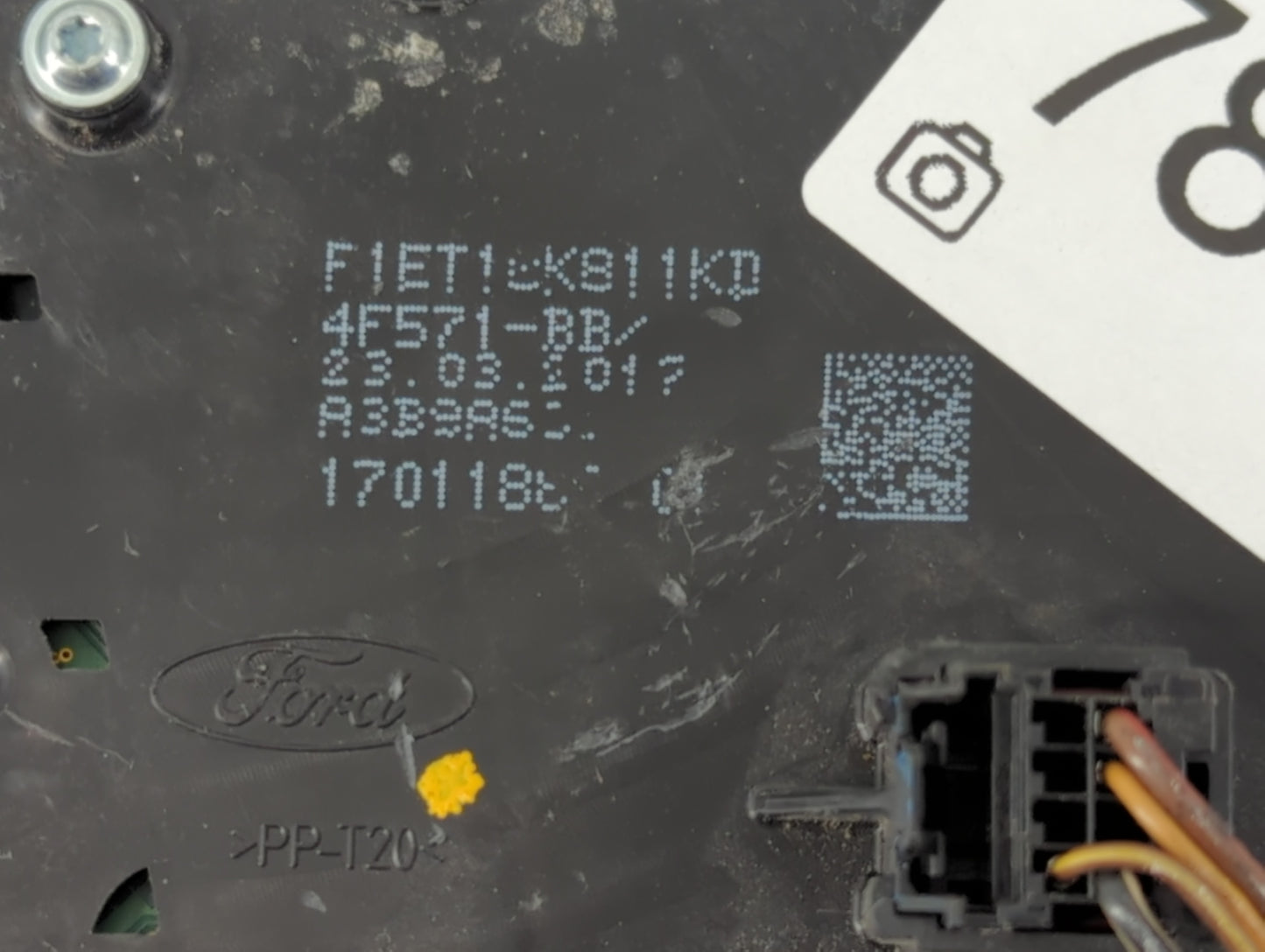 2017-2019 Ford Escape Radio Control Panel - Oemusedautoparts1.com