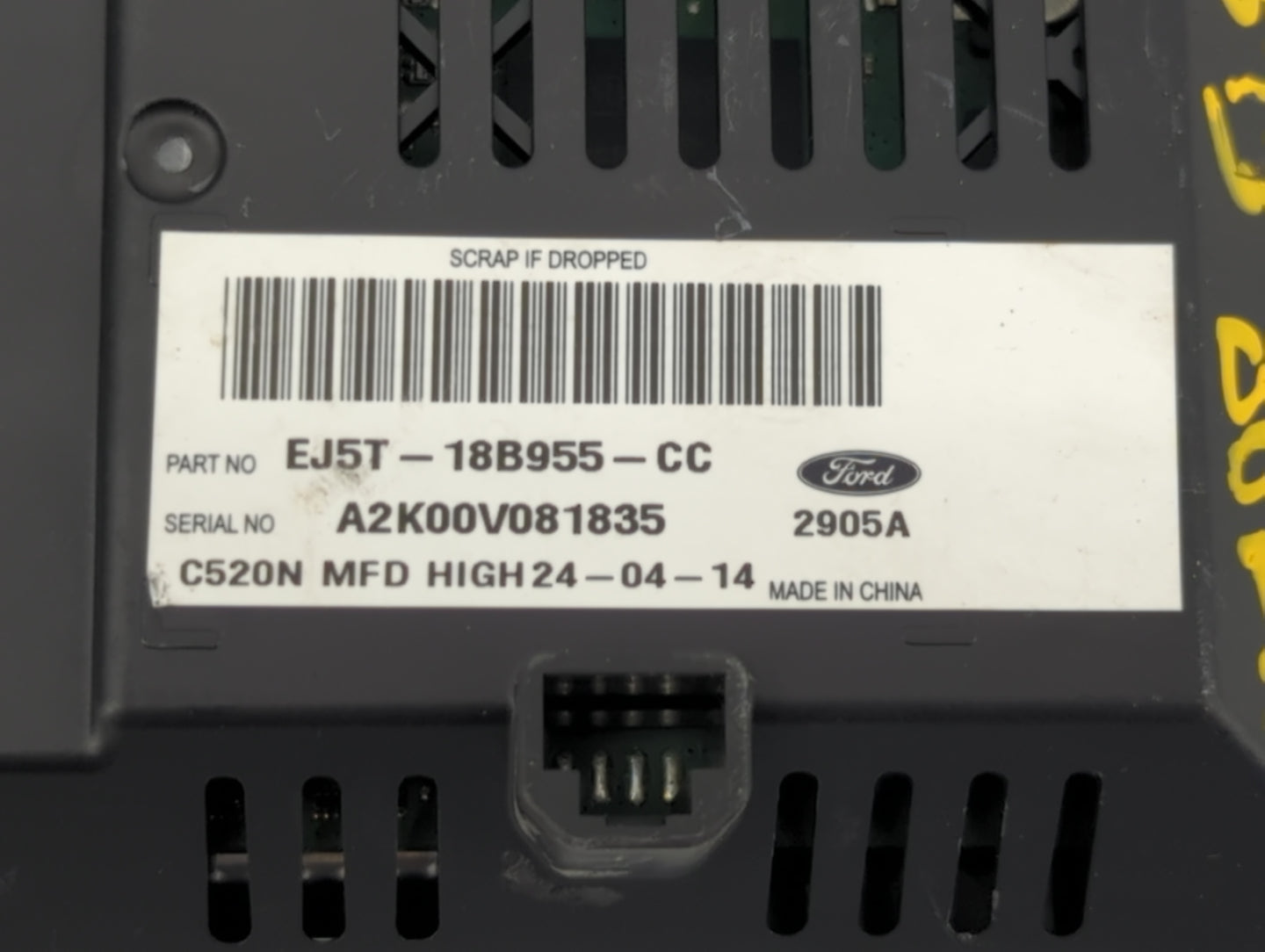 2013-2016 Ford Escape Information Display Screen - Oemusedautoparts1.com