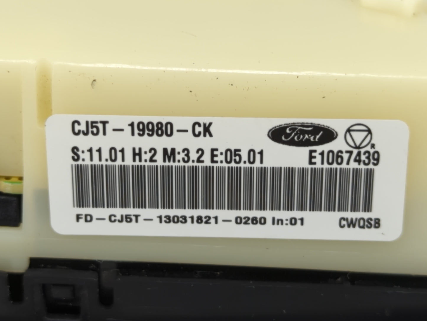 2013-2016 Ford Escape Climate Control Module Temperature AC/Heater Replacement Fits Fits 2013 2014 2015 2016 OEM Used Auto P